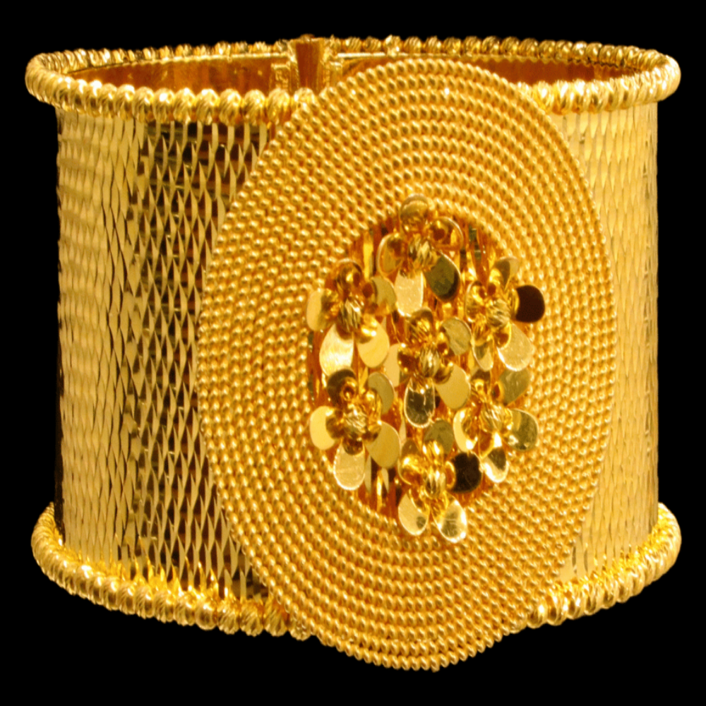 21K Gold Bangle Bracelet